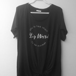 2 for $20 life is too short tee